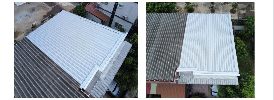 งาน Top Up Roof ซ่อมหลังคาโรงงานไม่ต้องรื้อ ผลงานจริงจากทีมช่าง